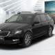 Škoda Octavia teaser in schwarz